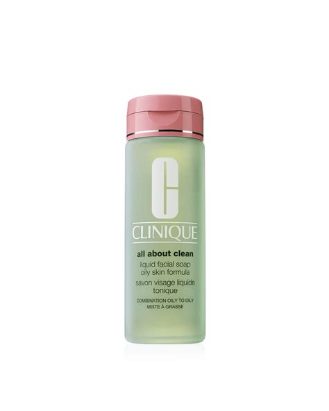 clinique cleansing face wash|clinique all about clean liquid facial soap.